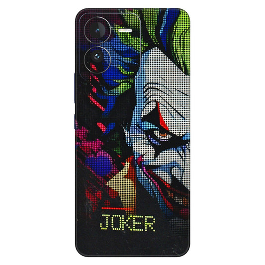 IQOO Phone Skins (All Models) - Joker Dot Matrix - 3D Embossed Finish (L-08) IQOO Z9