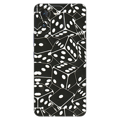 IQOO Phone Skins (All Models) - Big Black Dices - 3D Embossed Finish (L-106) IQOO Z9