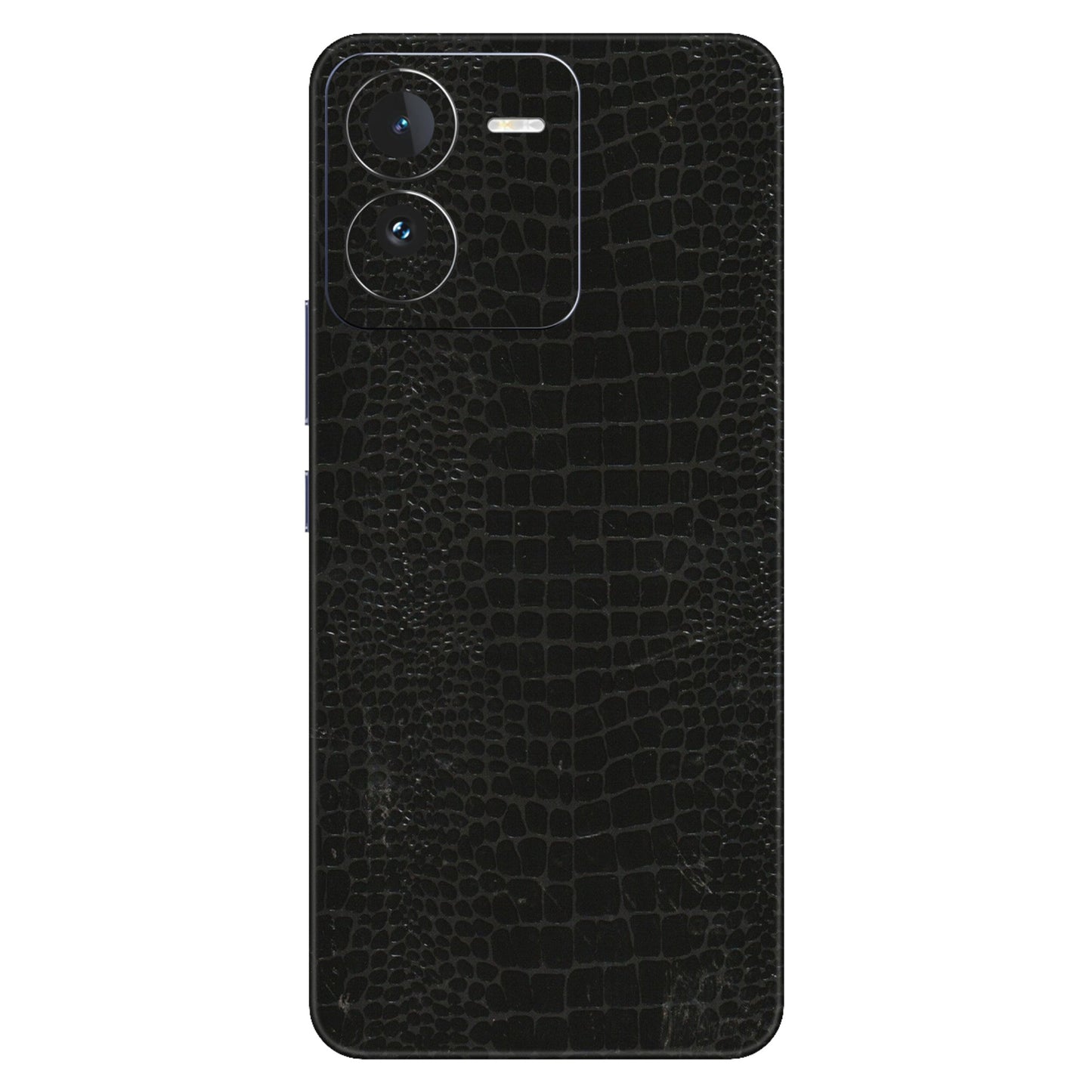 IQOO Phone Skins (All Models) - Snake Leather Black - 3D Embossed Finish (L-107) IQOO Z9