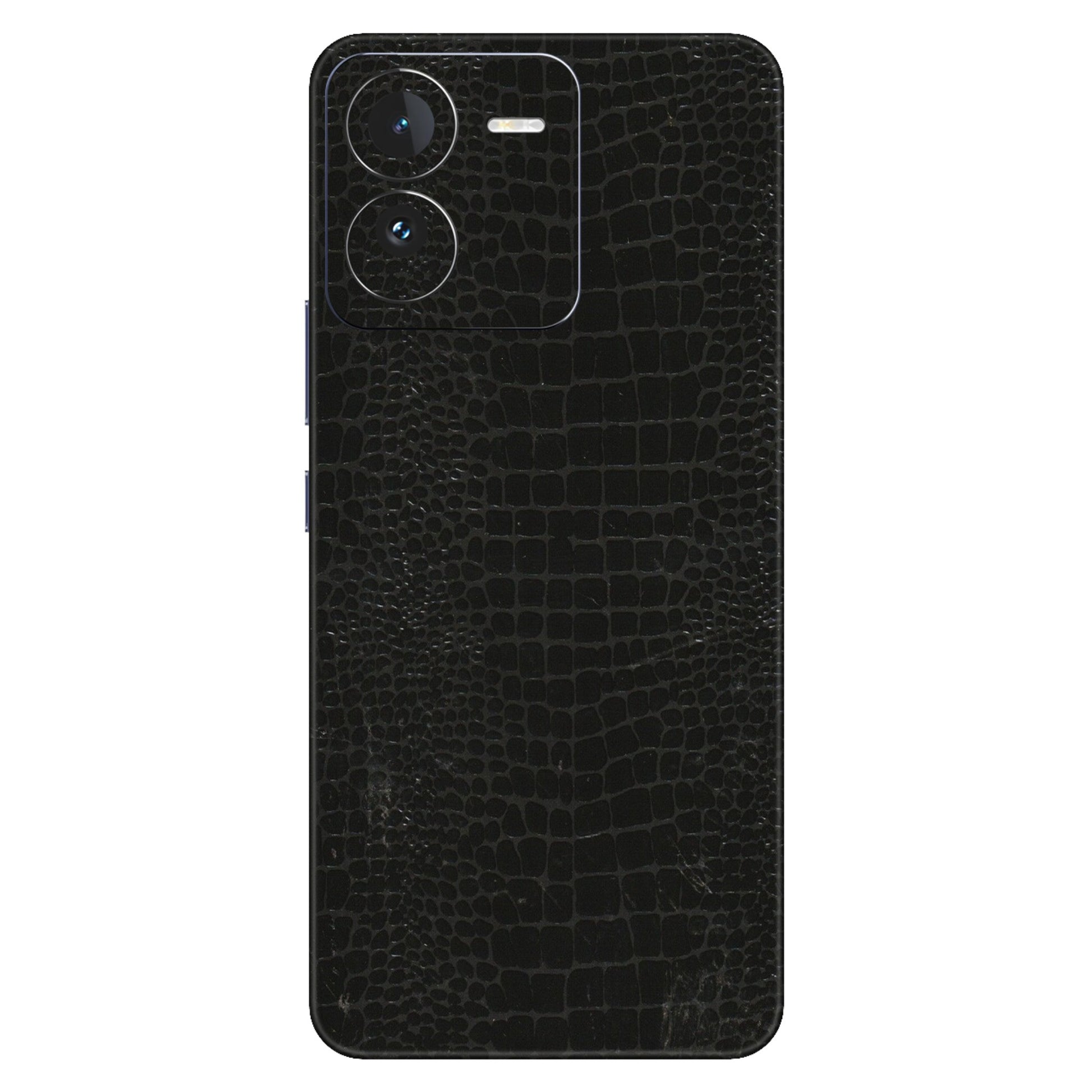 IQOO Phone Skins (All Models) - Snake Leather Black - 3D Embossed Finish (L-107) IQOO Z9