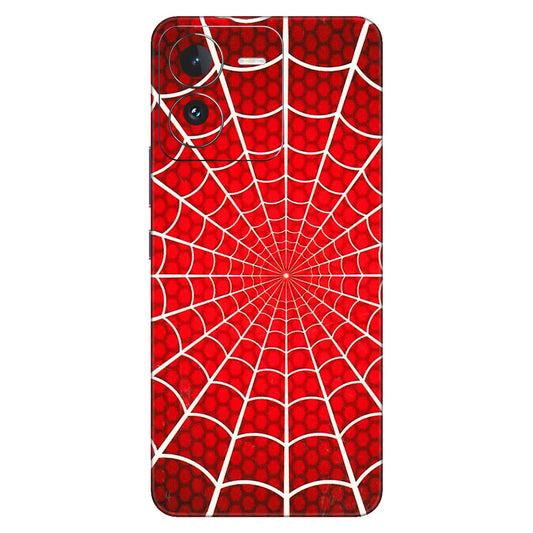 IQOO Phone Skins (All Models) - Classic Spidey Web - 3D Embossed Finish (L-115) IQOO Z9