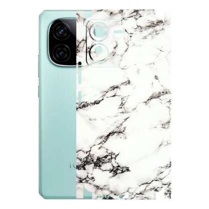IQOO Phone Skins (All Models) - Black and White Marble Texture - 3D Embossed Finish (L-124) IQOO Z9
