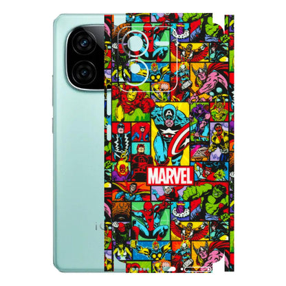 IQOO Phone Skins (All Models) - MARVELOUS Comic Characters - 3D Embossed Finish (L-129) IQOO Z9