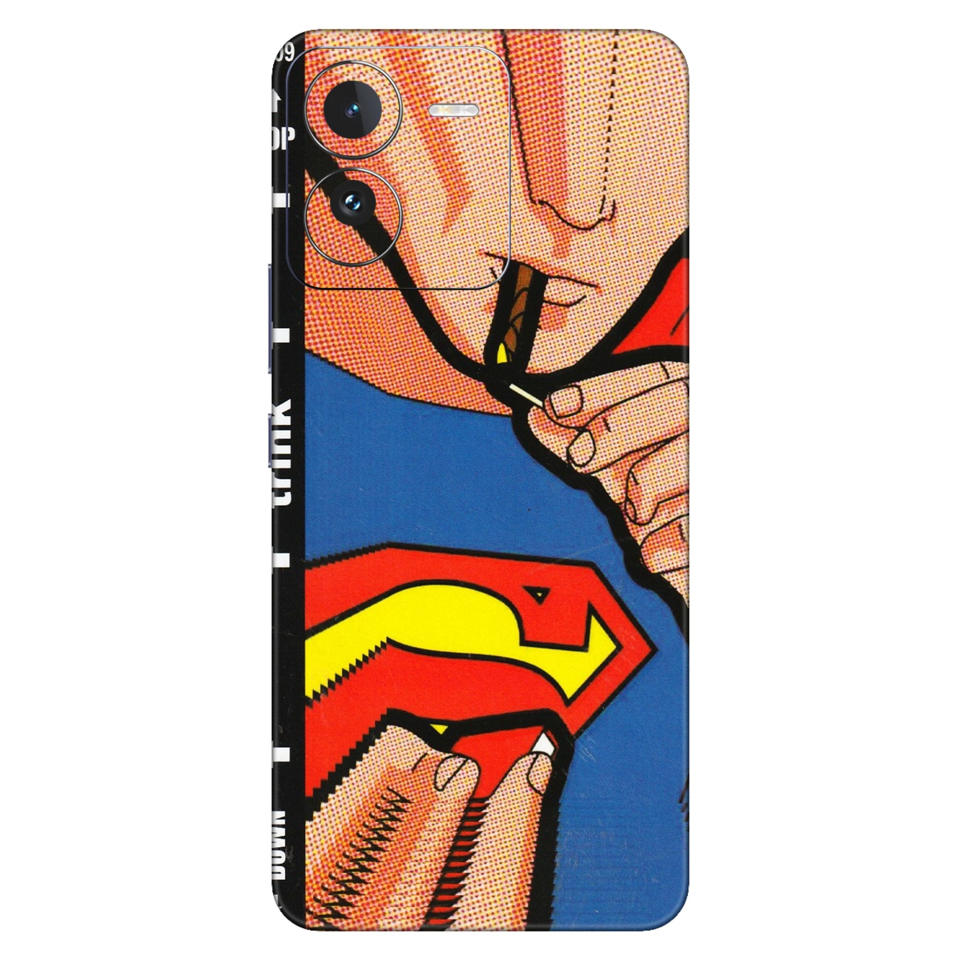 IQOO Phone Skins (All Models) - Superman Sutta - 3D Embossed Finish (L-130) IQOO Z9