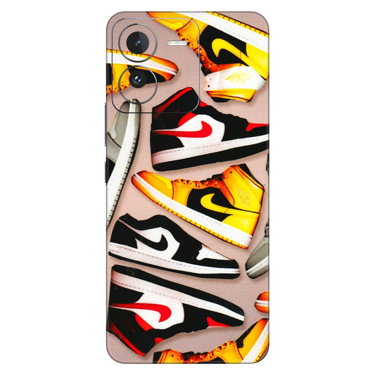 IQOO Phone Skins (All Models) - Sneaker Lover - 3D Embossed Finish (L-135) IQOO Z9