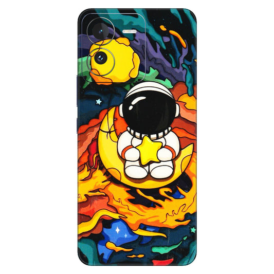 IQOO Phone Skins (All Models) - Baby Astronaut - 3D Embossed Finish (L-197) IQOO Z9
