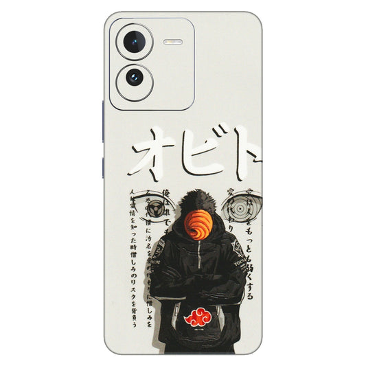 IQOO Phone Skins (All Models) - Obito Anime Eye - 3D Embossed Finish (L-19) IQOO Z9
