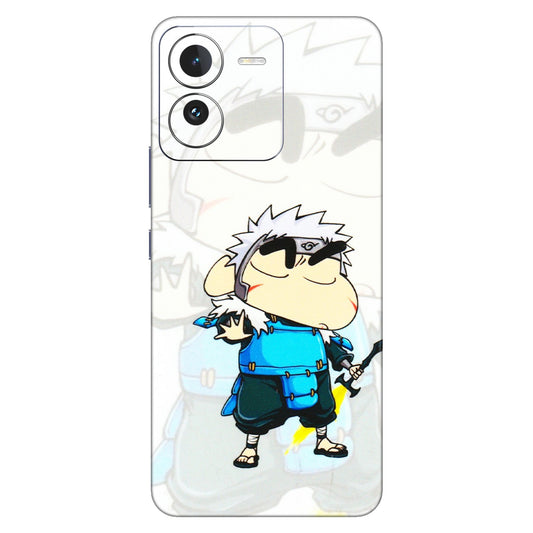 IQOO Phone Skins (All Models) - Angry Young Shinchan - 3D Embossed Finish (L-226) IQOO Z9