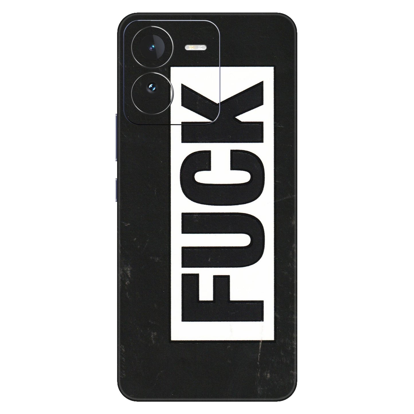 IQOO Phone Skins (All Models) - The F Word - 3D Embossed Finish (L-255) IQOO Z9