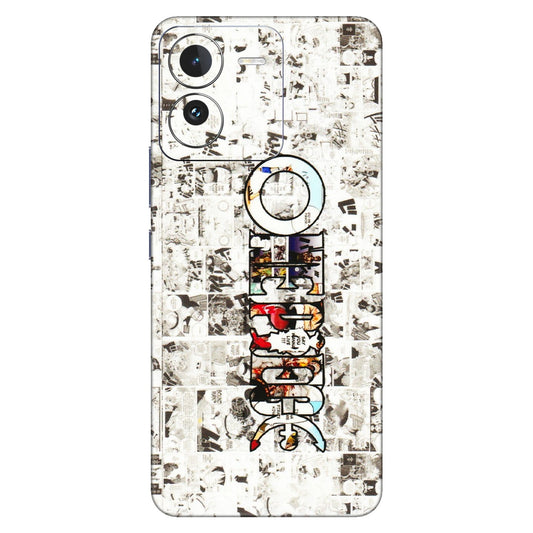 IQOO Phone Skins (All Models) - One Piece Manga - 3D Embossed Finish (L-26) IQOO Z9