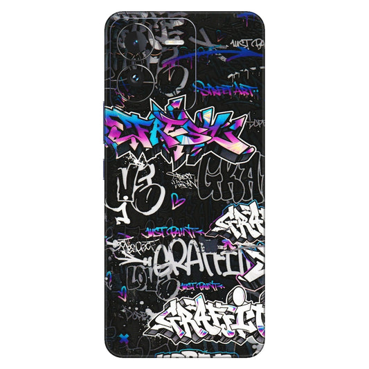 IQOO Phone Skins (All Models) - Graffiti Killer - 3D Embossed Finish (L-274) IQOO Z9