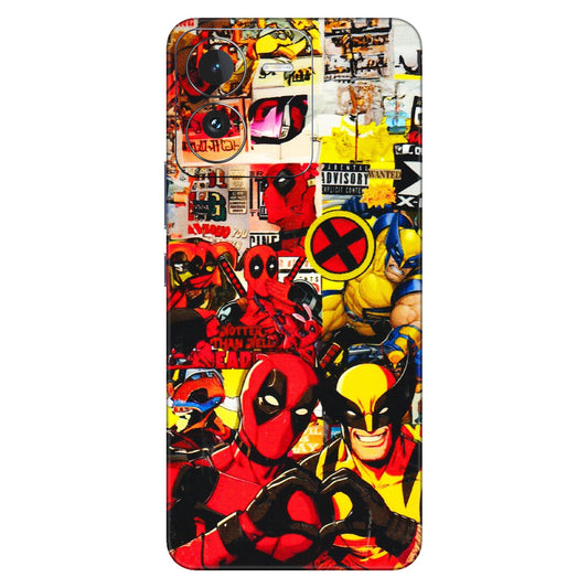 IQOO Phone Skins (All Models) - Spidy Wolverine - 3D Embossed Finish (L-310) IQOO Z9