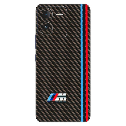IQOO Phone Skins (All Models) - BM Carbon Fiber Feels - 3D Embossed Finish (L-38) IQOO Z9