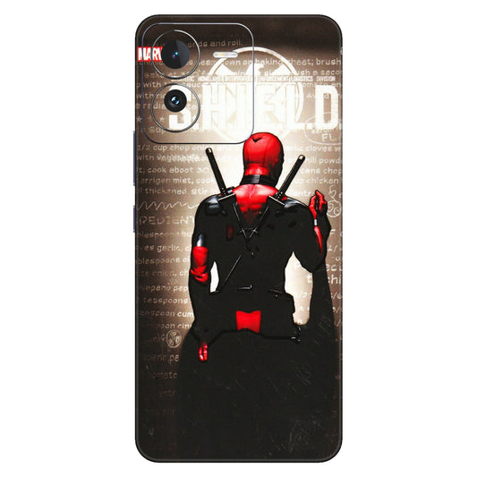 IQOO Phone Skins (All Models) - Deadpool - 3D Embossed Finish (L-56) IQOO Z9