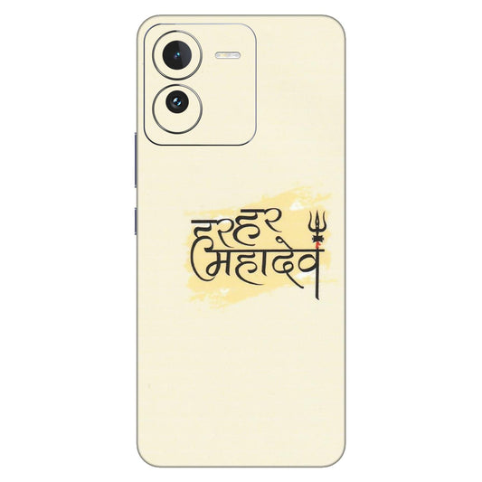 IQOO Phone Skins (All Models) - Har Har Mahadev - Matte Finish (M-10) IQOO Z9
