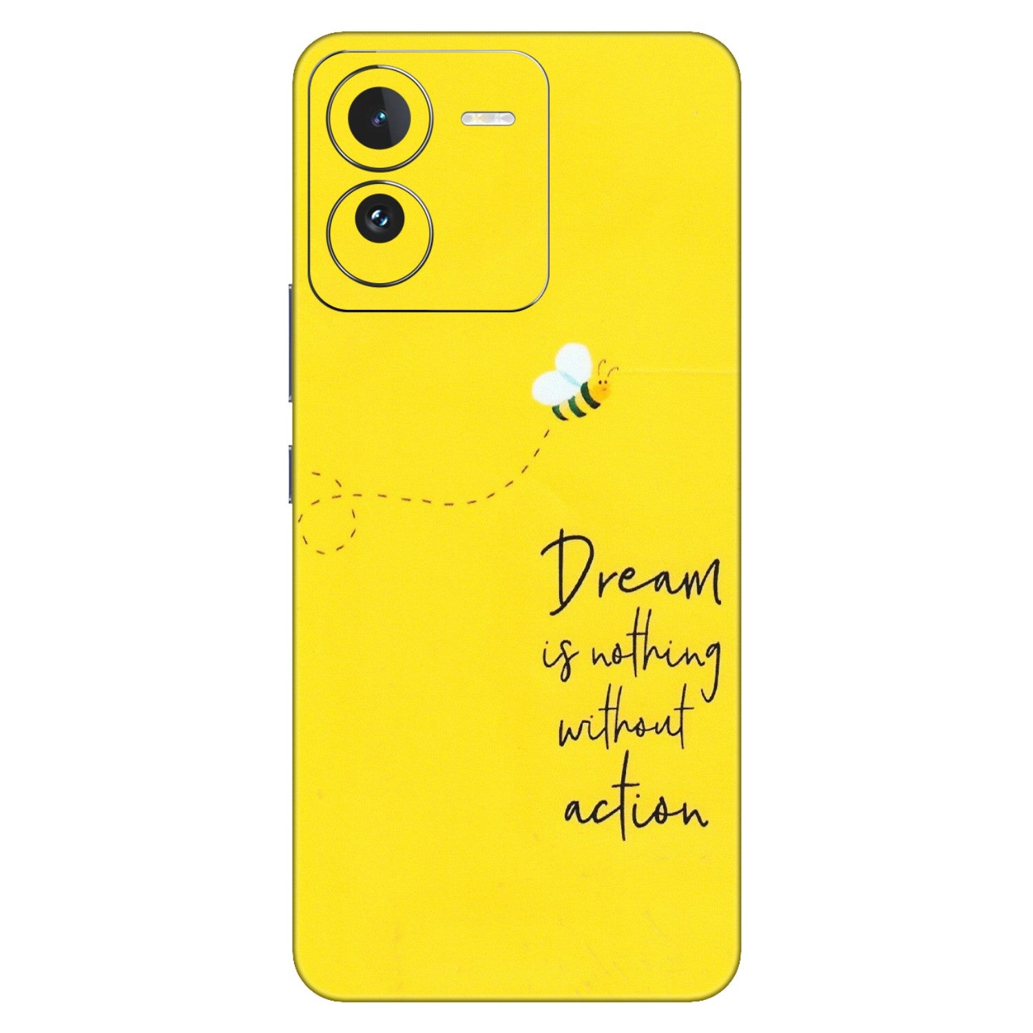 IQOO Phone Skins (All Models) - Dream Is Nothing Without Action - Matte Finish (M-138) IQOO Z9
