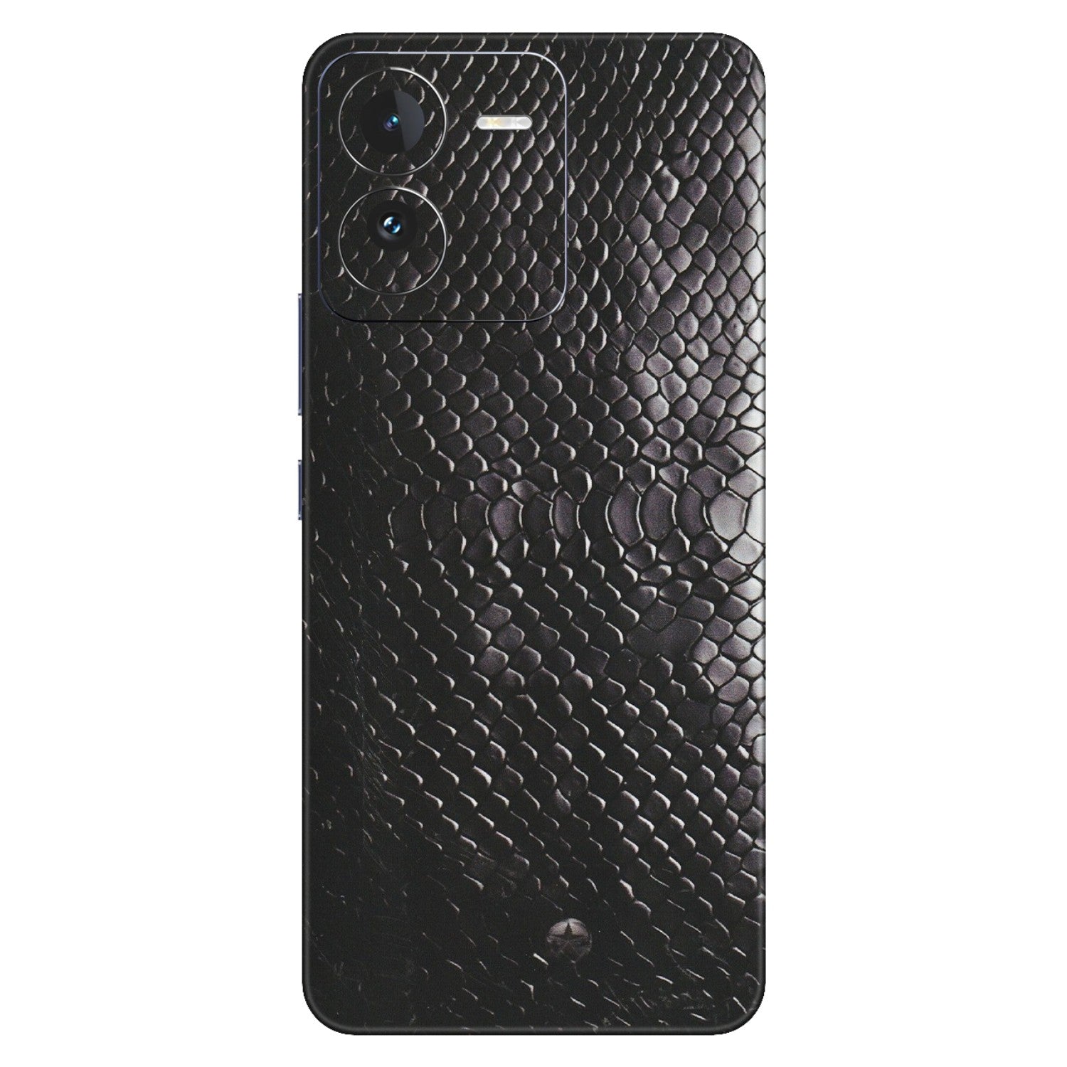 IQOO Phone Skins (All Models) - Black Snack Leather - Matte Finish (M-147) IQOO Z9