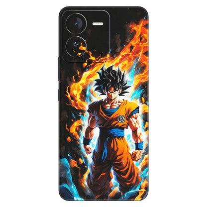 IQOO Phone Skins (All Models) - Goku Transformation Anime - Matte Finish (M-159) IQOO Z9