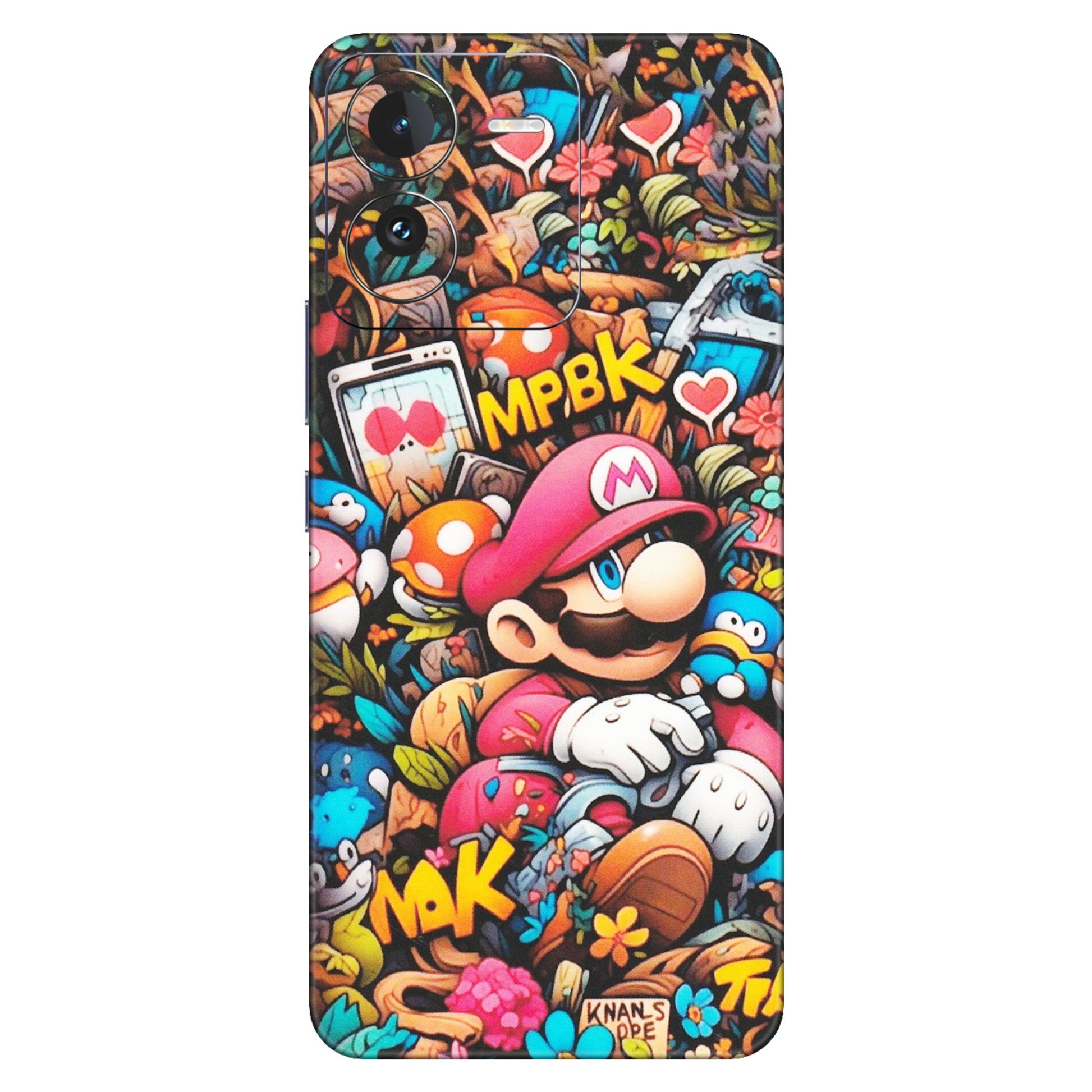 IQOO Phone Skins (All Models) - Super Mario Bros Artistic - Matte Finish (M-173) IQOO Z9