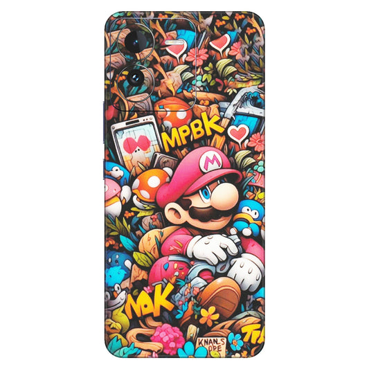 IQOO Phone Skins (All Models) - Super Mario Bros Artistic - Matte Finish (M-173) IQOO Z9