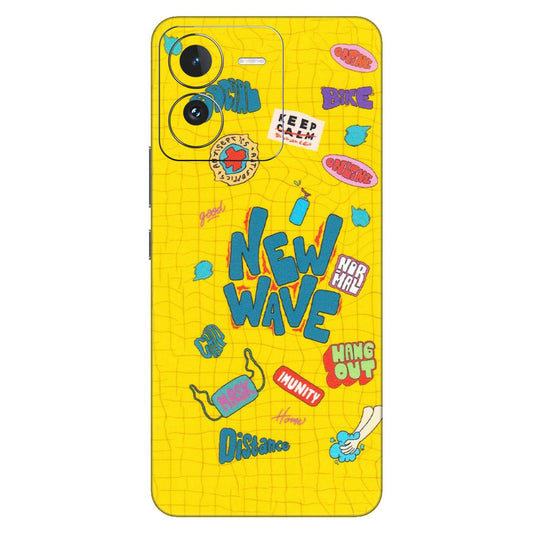 IQOO Phone Skins (All Models) - New Wave Life - Matte Finish (M-17) IQOO Z9