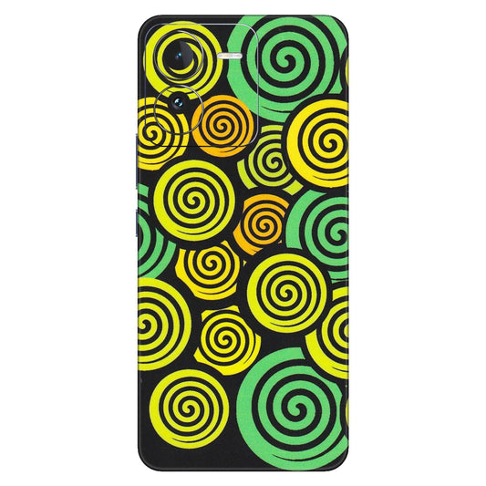 IQOO Phone Skins (All Models) - Crazy Spiral - Matte Finish (M-91) IQOO Z9