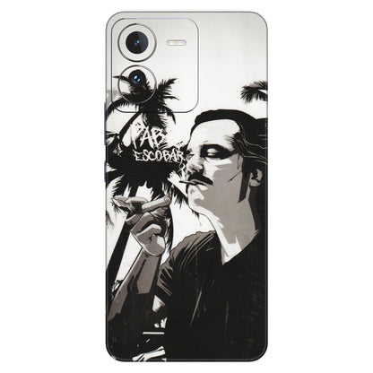 IQOO Phone Skins (All Models) - Pab Escobar - Transparent Finish (T-05) IQOO Z9