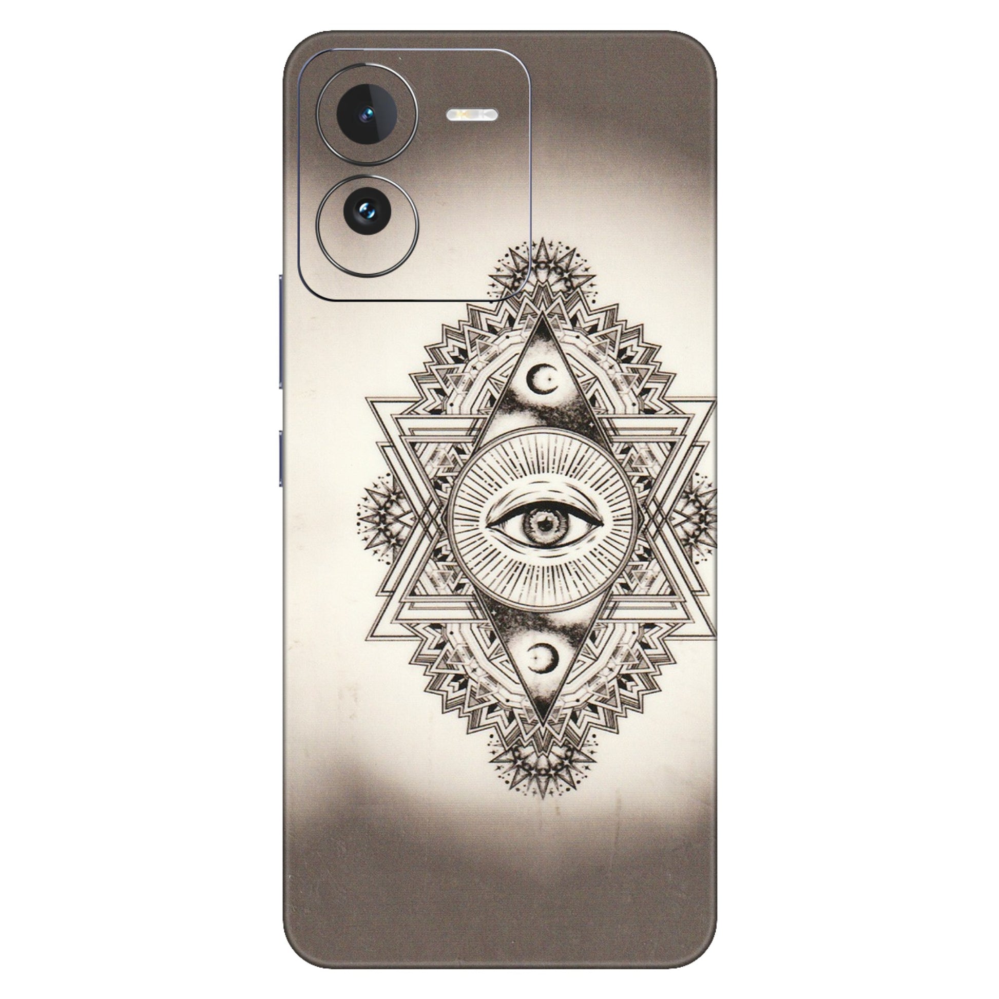 IQOO Phone Skins (All Models) - Illuminati Great Eye - Transparent Finish (T-14) IQOO Z9
