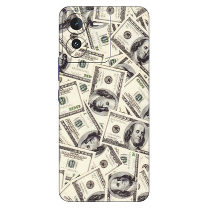 IQOO Phone Skins (All Models) - Dollar Lover - Transparent Finish (T-17) IQOO Z9