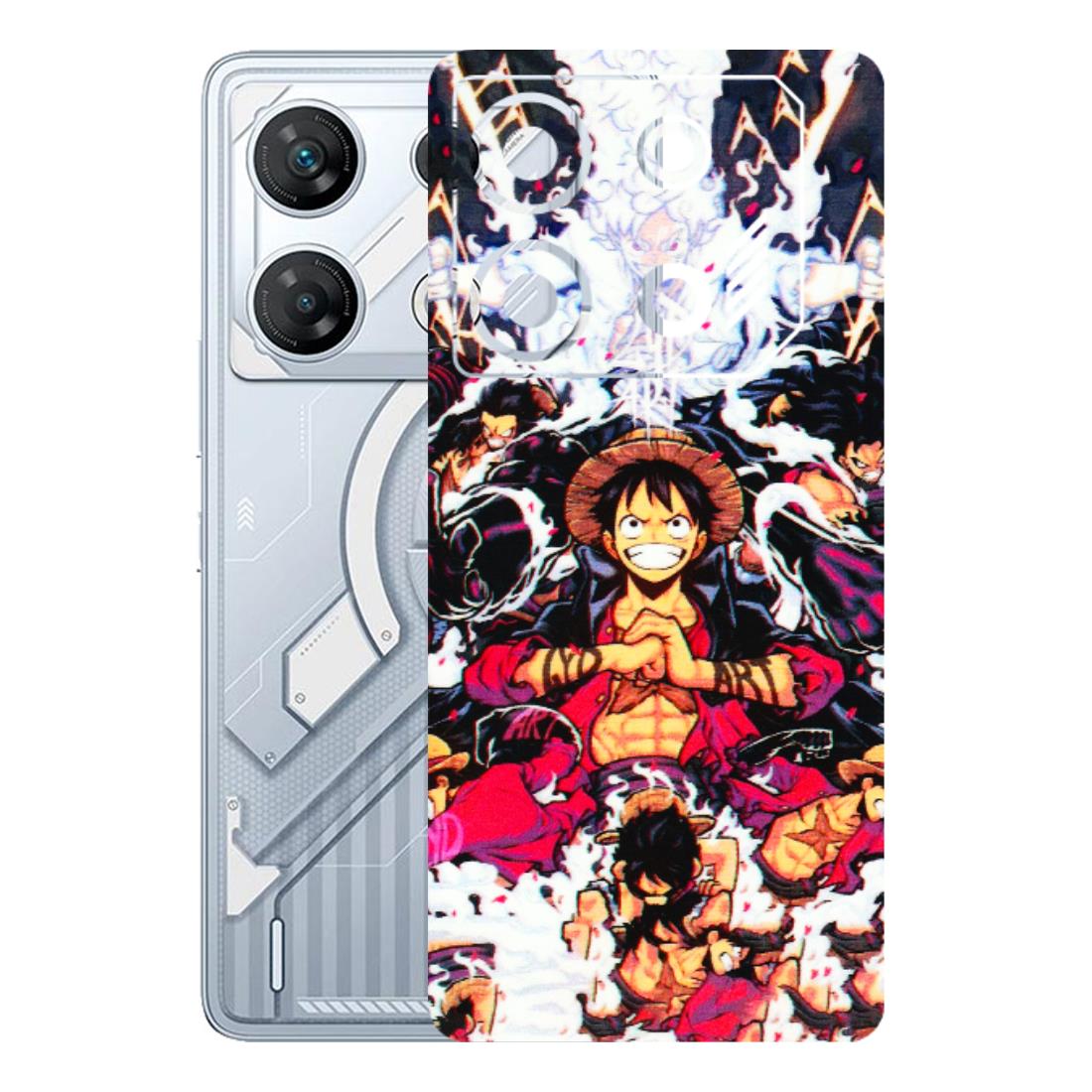 INFINIX Phone Skins (All Models) - Luffy Anime Character - 3D Embossed Finish (L-203) Infinix GT 10 PRO