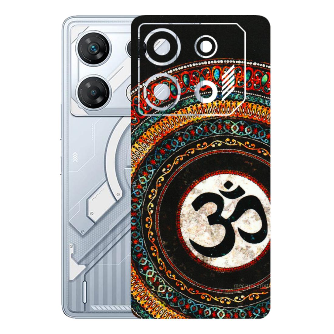 INFINIX Phone Skins (All Models) - Aum Chant Abstract - 3D Embossed Finish (L-42) Infinix GT 10 PRO