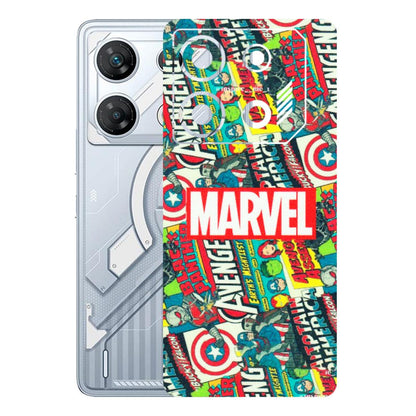 INFINIX Phone Skins (All Models) - Marvel Comic Lover - Matte Finish (M-30) Infinix GT 10 PRO