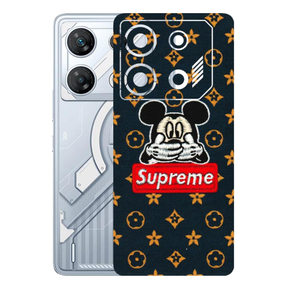 INFINIX Phone Skins (All Models) - Mickey Supreme - Matte Finish (M-83) Infinix GT 10 PRO