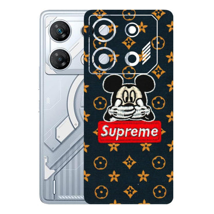 INFINIX Phone Skins (All Models) - Mickey Supreme - Matte Finish (M-83) Infinix GT 10 PRO
