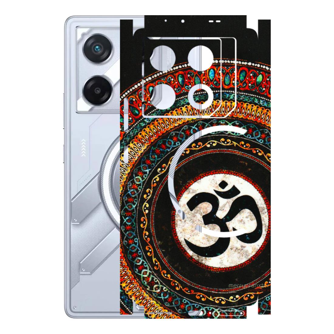 INFINIX Phone Skins (All Models) - Aum Chant Abstract - 3D Embossed Finish (L-42) Infinix GT 20 PRO (5G)