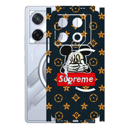 INFINIX Phone Skins (All Models) - Mickey Supreme - Matte Finish (M-83) Infinix GT 20 PRO (5G)