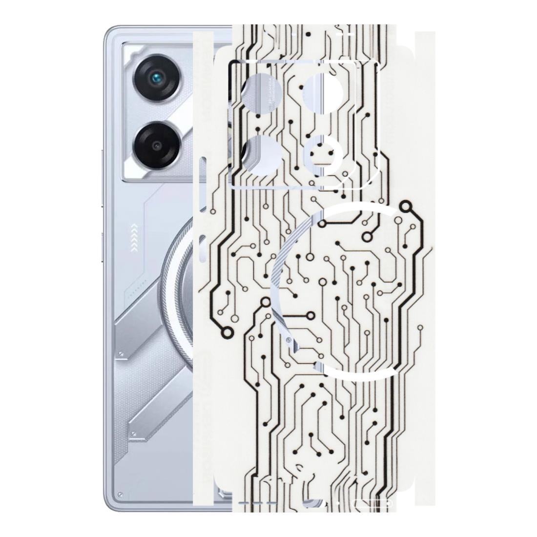 INFINIX Phone Skins (All Models) - Tech Circuits - Transparent Finish (T-03) Infinix GT 20 PRO (5G)