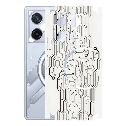 INFINIX Phone Skins (All Models) - Tech Circuits - Transparent Finish (T-03) Infinix GT 20 PRO (5G)