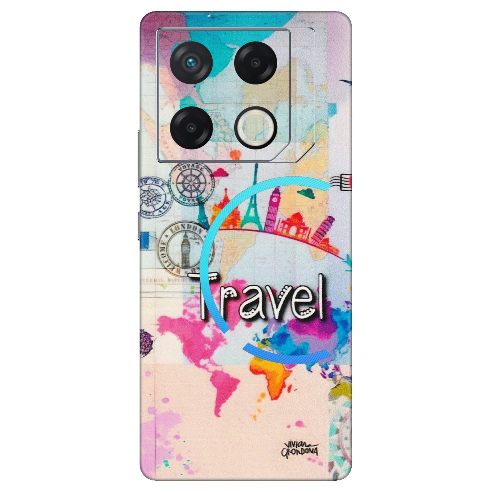 INFINIX Phone Skins (All Models) - Travel The Wonders - Matte Finish (M-108) Infinix GT 20 PRO (5G)