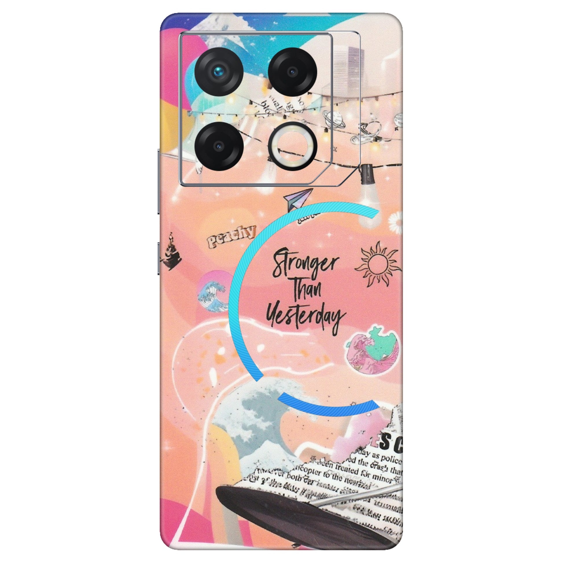 INFINIX Phone Skins (All Models) - Stronger Then Yesterday - Matte Finish (M-128) Infinix GT 20 PRO (5G)