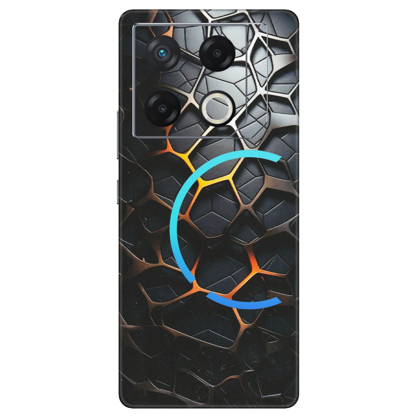 INFINIX Phone Skins (All Models) - New Abstract Graphite Tiles - Matte Finish (M-130) Infinix GT 20 PRO (5G)