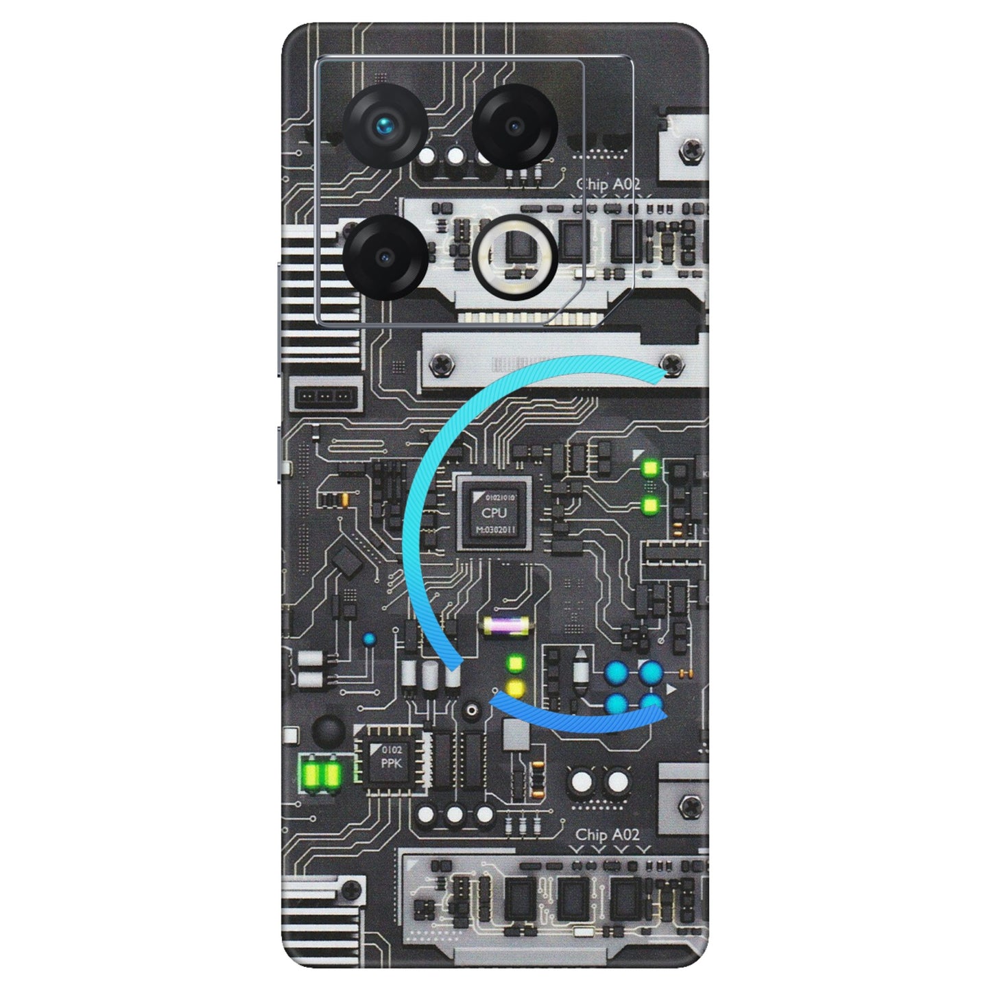 INFINIX Phone Skins (All Models) - Motherboard Internals - Matte Finish (M-135) Infinix GT 20 PRO (5G)