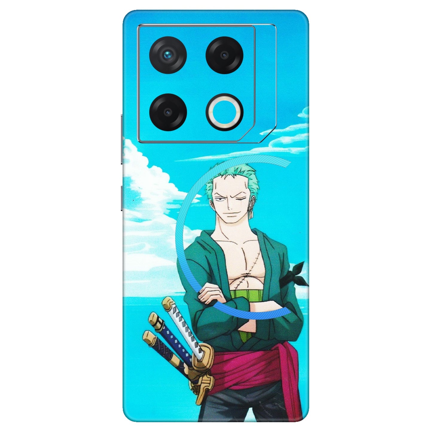 INFINIX Phone Skins (All Models) - Cool Swordman Zoro Anime - Matte Finish (M-143) Infinix GT 20 PRO (5G)