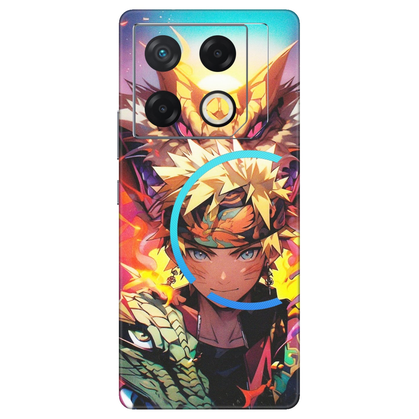 INFINIX Phone Skins (All Models) - Angry Naruto Anime - Matte Finish (M-148) Infinix GT 20 PRO (5G)