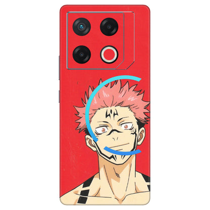 INFINIX Phone Skins (All Models) - Ryomen Sukuna Fun Anime - Matte Finish (M-153) Infinix GT 20 PRO (5G)