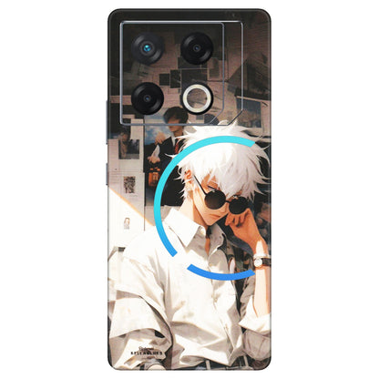 INFINIX Phone Skins (All Models) - Gojo Satoru Jujustu Kaisen Anime - Matte Finish (M-156) Infinix GT 20 PRO (5G)