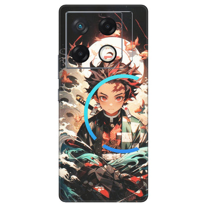 INFINIX Phone Skins (All Models) - Tanjiro Demon Slayer Anime - Matte Finish (M-158) Infinix GT 20 PRO (5G)