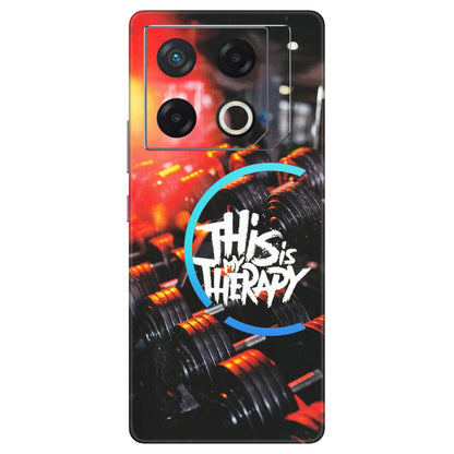 INFINIX Phone Skins (All Models) - GYM Lover Therapy - Matte Finish (M-160) Infinix GT 20 PRO (5G)