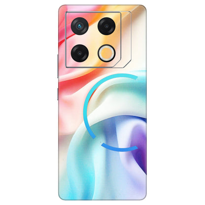 INFINIX Phone Skins (All Models) - Colourful Silk Cloth - Matte Finish (M-165) Infinix GT 20 PRO (5G)