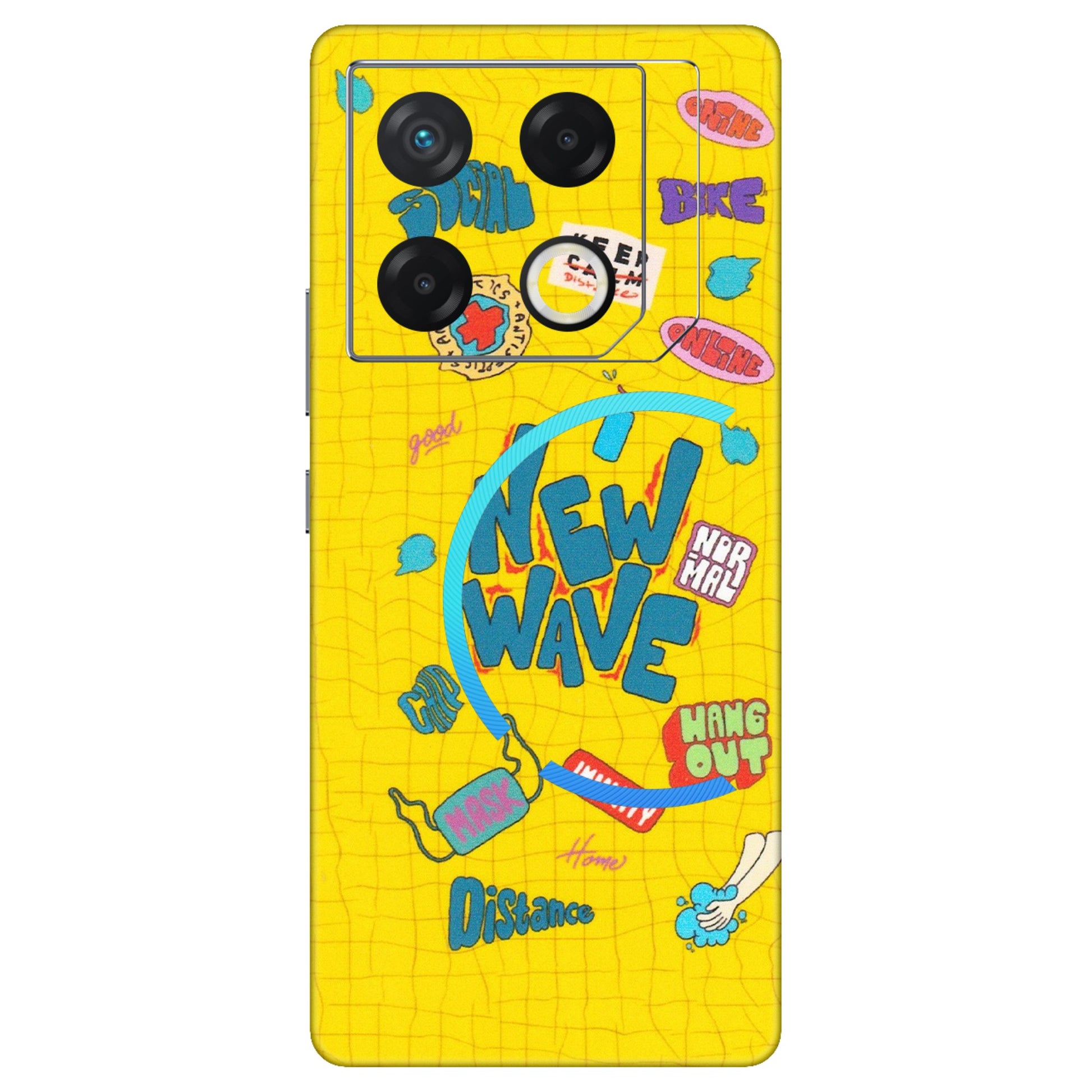 INFINIX Phone Skins (All Models) - New Wave Life - Matte Finish (M-17) Infinix GT 20 PRO (5G)